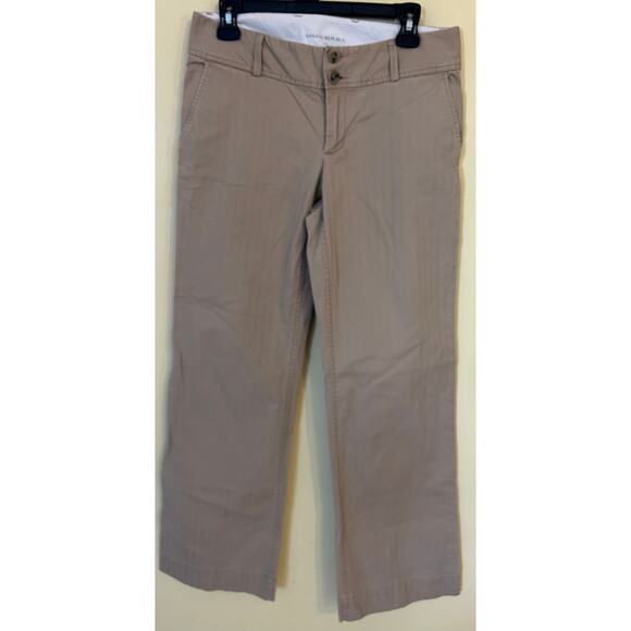 Women’s banana republic midrise khakis size 6 - Picture 1 of 3